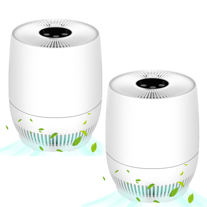 Air Purifiers for Bedroom Pets in Home, with True H13 HEPA Filter for Office Living Room Kitchen